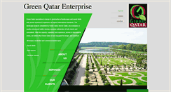 Desktop Screenshot of greenqatar.com